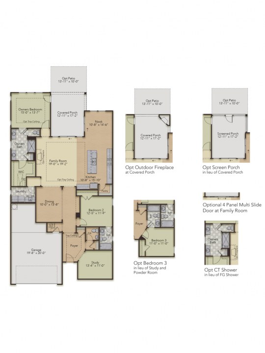 Element Floor Plan at Twin Rivers HHHunt Homes